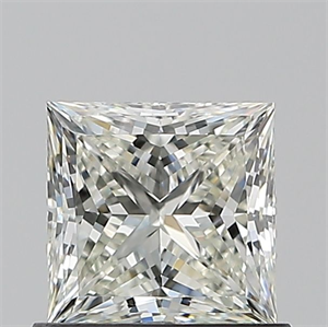 Picture of Natural Diamond 0.80 Carats, Princess with  Cut, H Color, VVS1 Clarity and Certified by IGI