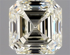 Picture of Natural Diamond 1.04 Carats, Asscher with  Cut, N Color, IF Clarity and Certified by GIA