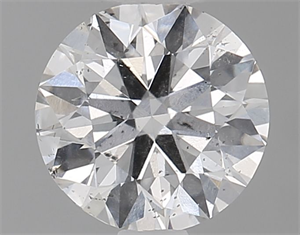 Foto Diamante Natural 0.75 quilates, Redondo , Color D, claridad I1 y certificado GIA de