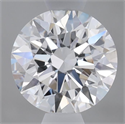 Del inventario de diamantes de laboratorio, 0.72 quilates, Redondo , Color D, claridad VVS2 y certificado IGI