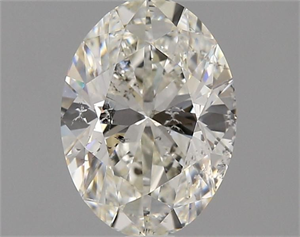 Foto Diamante Natural 1.52 quilates, Ovalado , Color H, claridad I1 y certificado GIA de