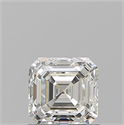 Diamante Natural 0.90 quilates, Asscher , Color I, claridad VVS1 y certificado GIA