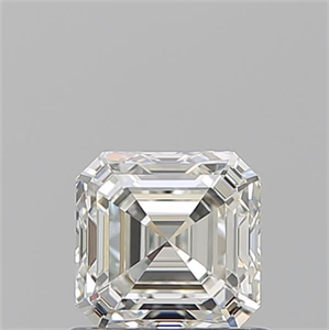 Foto Diamante Natural 0.90 quilates, Asscher , Color I, claridad VVS1 y certificado GIA de