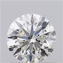 Diamante Natural 0.56 quilates, Redondo , Color J, claridad VVS2 y certificado GIA