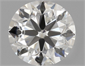 Natural Diamond 1.00 Carats, Round with Very Good Cut, I Color, SI1 Clarity and Certified by GIA