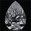 Natural Diamond 2.14 Carats, Pear with  Cut, D Color, IF Clarity and Certified by GIA