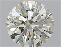 Natural Diamond 1.20 Carats, Round with Excellent Cut, M Color, SI2 Clarity and Certified by GIA