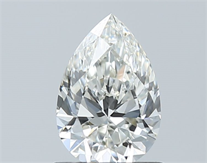 Picture of Natural Diamond 0.89 Carats, Pear with  Cut, I Color, VVS1 Clarity and Certified by GIA