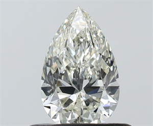 Foto Diamante Natural 0.51 quilates, De pera , Color I, claridad VVS1 y certificado IGI de