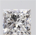 Natural Diamond 1.20 Carats, Princess with  Cut, G Color, VS1 Clarity and Certified by GIA