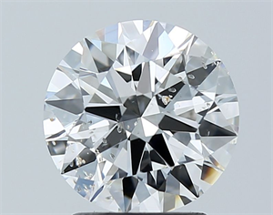 Foto Diamante Natural 2.01 quilates, Redondo , Color H, claridad SI2 y certificado GIA de