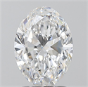 Diamante Natural 1.70 quilates, Ovalado , Color D, claridad VS1 y certificado GIA