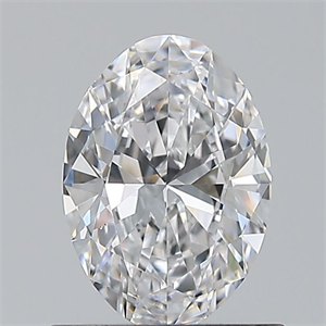 Picture of Natural Diamond 0.70 Carats, Oval with  Cut, D Color, VS1 Clarity and Certified by GIA