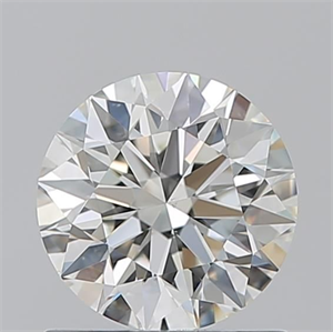 Picture of Natural Diamond 1.01 Carats, Round with Excellent Cut, J Color, VS2 Clarity and Certified by GIA