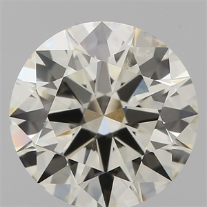 Picture of Natural Diamond 1.21 Carats, Round with Excellent Cut, J Color, VS2 Clarity and Certified by IGI