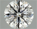 Diamante Natural 0.70 quilates, Redondo , Color H, claridad VVS2 y certificado GIA
