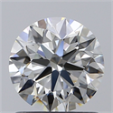 Diamante Natural 1.01 quilates, Redondo , Color H, claridad VS1 y certificado GIA