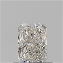 Diamante Natural 0.55 quilates, Radiante , Color J, claridad VS2 y certificado GIA