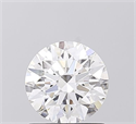 Del inventario de diamantes de laboratorio, 1.04 quilates, Redondo , Color D, claridad VS1 y certificado IGI