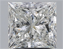 Diamante Natural 2.50 quilates, Princesa , Color H, claridad SI2 y certificado GIA