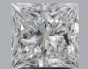 Foto Diamante Natural 2.50 quilates, Princesa , Color H, claridad SI2 y certificado GIA de