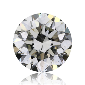 Foto Diamante Natural 0.72 quilates, Redondo , Color J, claridad SI1 y certificado GIA de