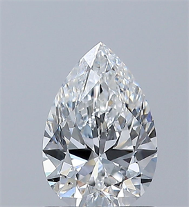 Foto Diamante Natural 0.90 quilates, De pera , Color F, claridad SI1 y certificado GIA de