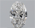 Natural Diamond 0.40 Carats, Oval with  Cut, E Color, VS2 Clarity and Certified by GIA