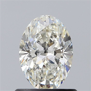 Picture of Natural Diamond 0.75 Carats, Oval with  Cut, I Color, VS1 Clarity and Certified by GIA
