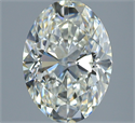 Natural Diamond 1.40 Carats, Oval with  Cut, J Color, VVS2 Clarity and Certified by GIA