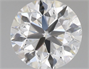 Natural Diamond 0.50 Carats, Round with Very Good Cut, F Color, VS2 Clarity and Certified by GIA