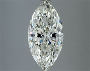 Picture of Natural Diamond 3.02 Carats, Marquise with  Cut, J Color, VVS1 Clarity and Certified by IGI
