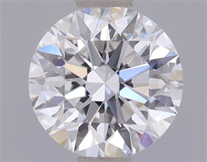 Picture of Lab Grown Diamond 1.01 Carats, Round with Ideal Cut, D Color, VVS2 Clarity and Certified by IGI