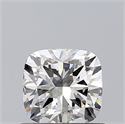 Natural Diamond 0.60 Carats, Cushion with  Cut, G Color, VS1 Clarity and Certified by GIA
