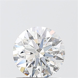 Picture of Lab Grown Diamond 1.11 Carats, Round with Ideal Cut, F Color, VVS2 Clarity and Certified by IGI