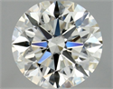 Natural Diamond 0.86 Carats, Round with Excellent Cut, H Color, VS1 Clarity and Certified by GIA