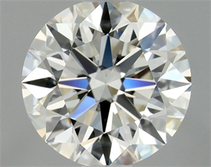 Picture of Natural Diamond 0.86 Carats, Round with Excellent Cut, H Color, VS1 Clarity and Certified by GIA