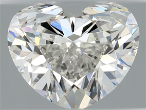 Picture of Natural Diamond 1.51 Carats, Heart with  Cut, F Color, VS1 Clarity and Certified by GIA