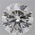 Lab Grown Diamond 5.02 Carats, Round with Ideal Cut, F Color, VVS2 Clarity and Certified by IGI