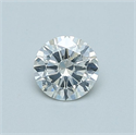 Natural Diamond 0.48 Carats, Round with Very Good Cut, H Color, SI2 Clarity and Certified by GIA
