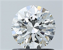 Diamante Natural 0.80 quilates, Redondo , Color G, claridad SI2 y certificado GIA