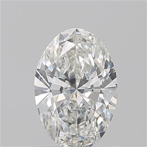 Picture of Natural Diamond 0.70 Carats, Oval with  Cut, G Color, VS2 Clarity and Certified by GIA