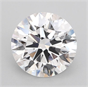 Lab Grown Diamond 3.75 Carats, Round with Ideal Cut, D Color, VVS1 Clarity and Certified by IGI