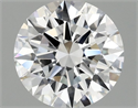 Lab Grown Diamond 2.02 Carats, Round with Ideal Cut, D Color, VVS2 Clarity and Certified by IGI