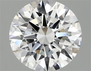 Picture of Lab Grown Diamond 2.02 Carats, Round with Ideal Cut, D Color, VVS2 Clarity and Certified by IGI