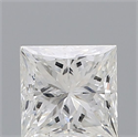 Diamante Natural 0.65 quilates, Princesa , Color G, claridad SI1 y certificado GIA