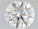 Diamante Natural 0.57 quilates, Redondo , Color I, claridad IF y certificado GIA