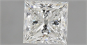 Diamante Natural 1.01 quilates, Princesa , Color H, claridad VVS2 y certificado GIA