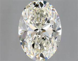 Picture of Natural Diamond 1.50 Carats, Oval with  Cut, J Color, SI1 Clarity and Certified by GIA