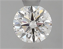 Diamante Natural 0.70 quilates, Redondo , Color F, claridad SI1 y certificado GIA